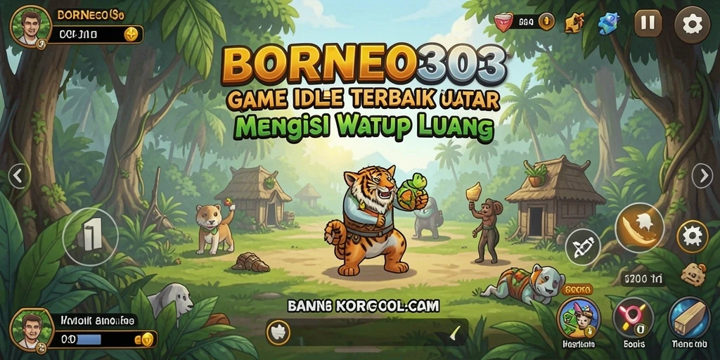 Tampilan gameplay menarik dari BORNEO303 dengan karakter dan grafik yang menawan.