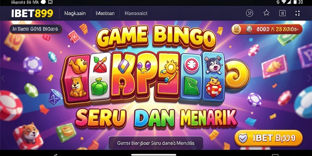 Tampilan seru gameplay Bingo di IBET899.