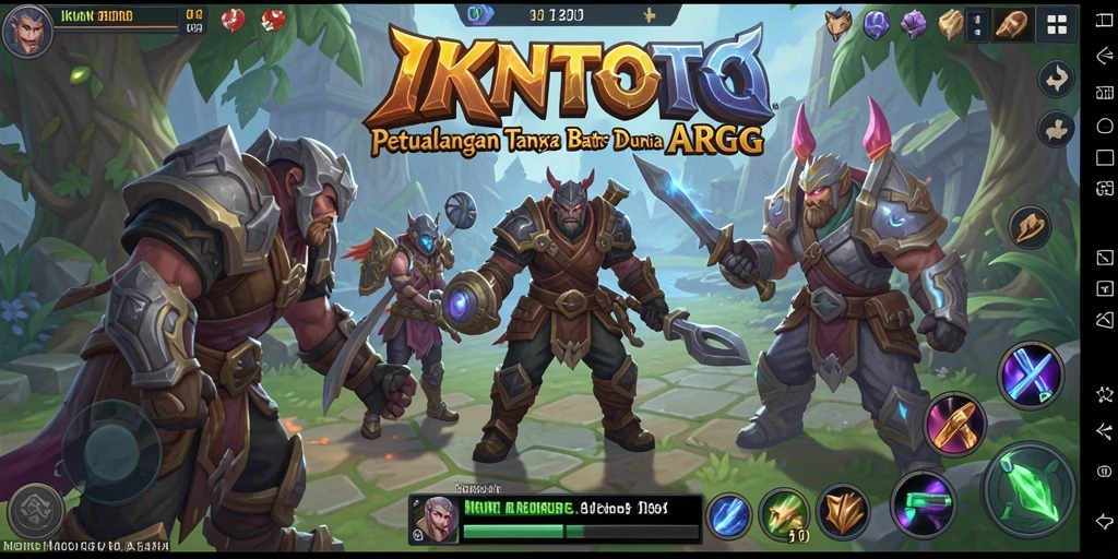 Screenshot gameplay ARPG yang menampilkan aksi seru di IKNTOTO.