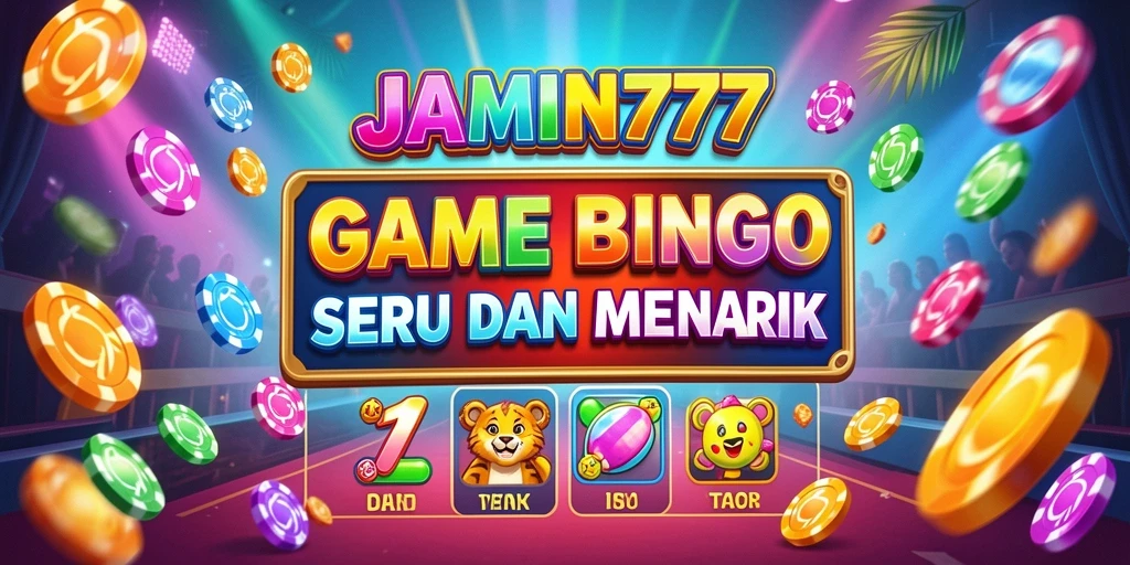 Tampilan gameplay Bingo yang menarik di JAMIN777.