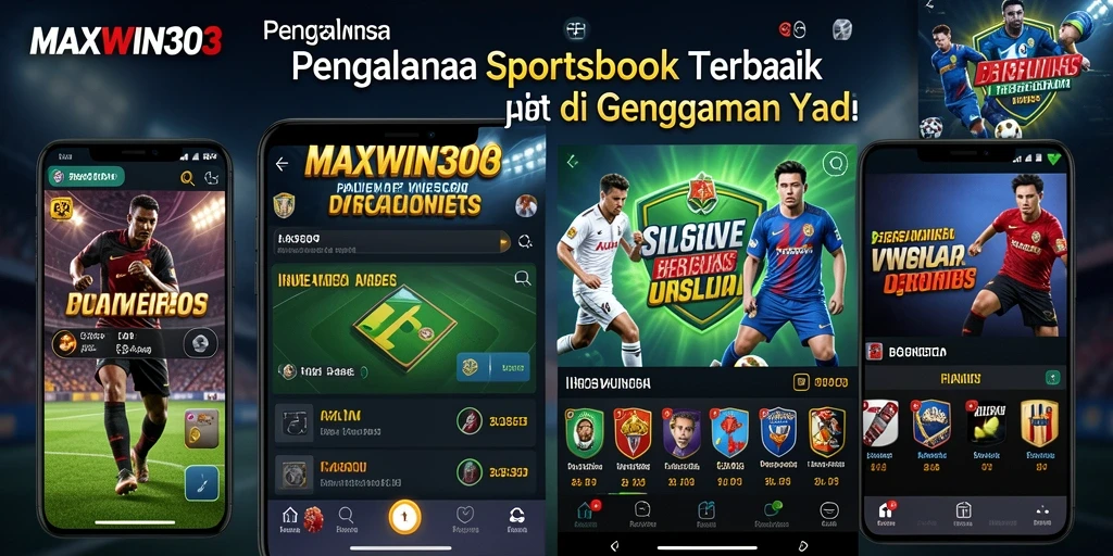 Tampilan gameplay menarik dari aplikasi Sportsbook MAXWIN303.