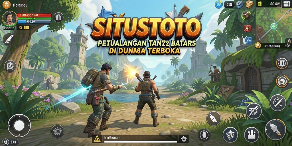 Screenshot permainan SITUSTOTO menampilkan dunia Open World yang luas dan detail.