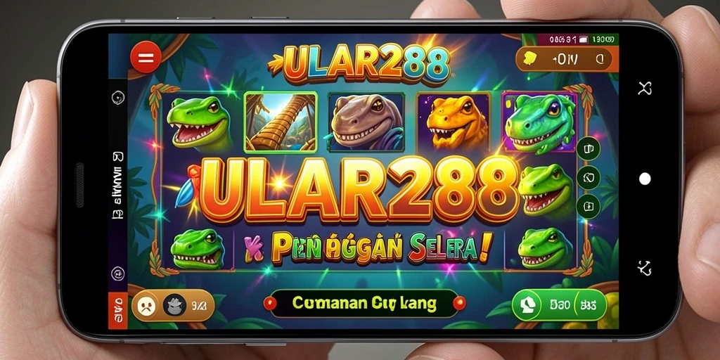 Tampilan menarik gameplay Slot ULAR288 dengan tema beragam.