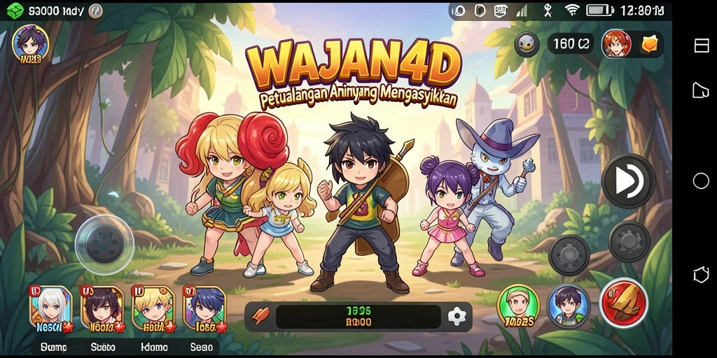 Tampilan menarik dari gameplay WAJAN4D yang penuh aksi.