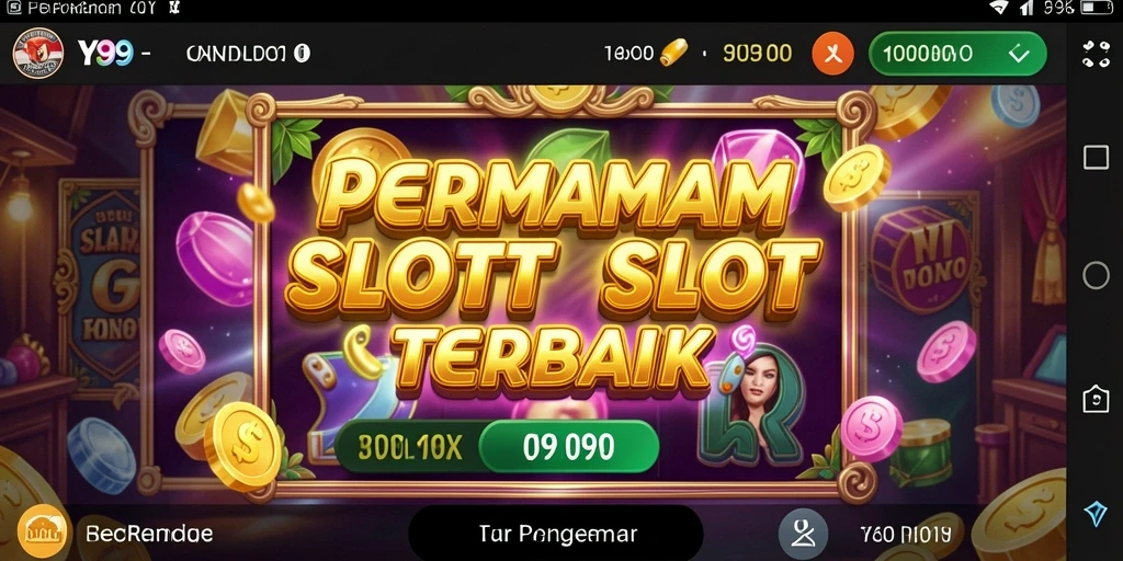 Tampilan permainan Y89 dengan grafis slot yang mengesankan.